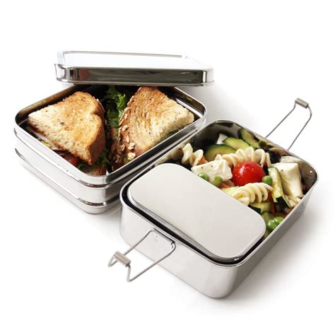 stainless steel baby bento box|3 compartment steel lunch box.